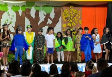 Área externa do Colégio Crescer